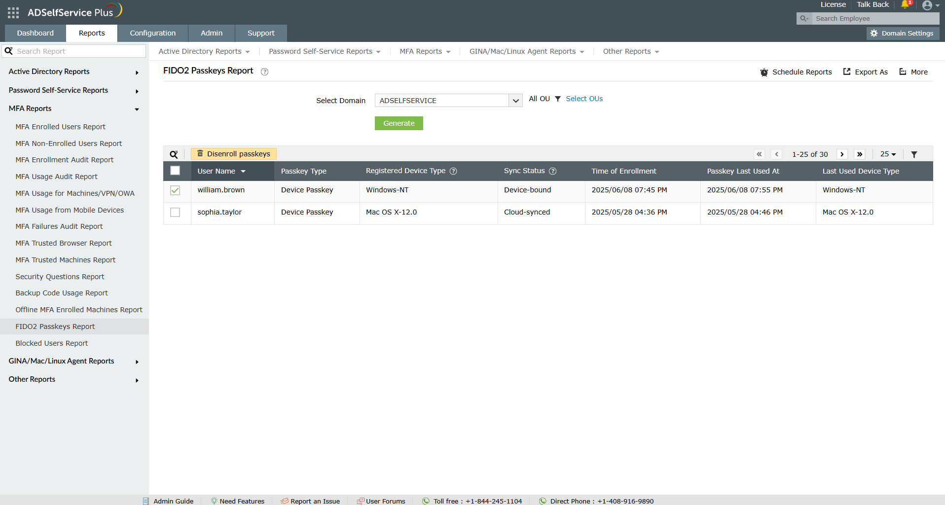 Modify Configuration