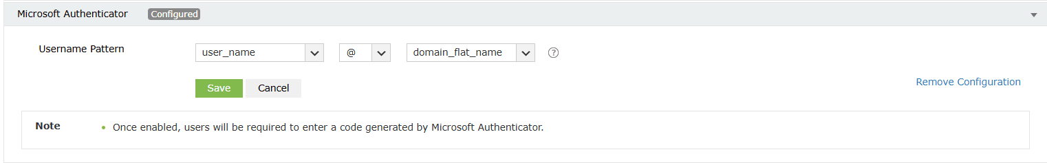 Microsoft authenticator